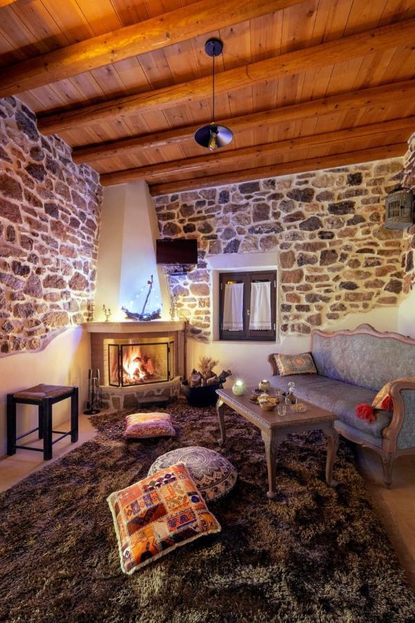 Traditional Cretan House Lithostrati Karidi Village Exterior foto